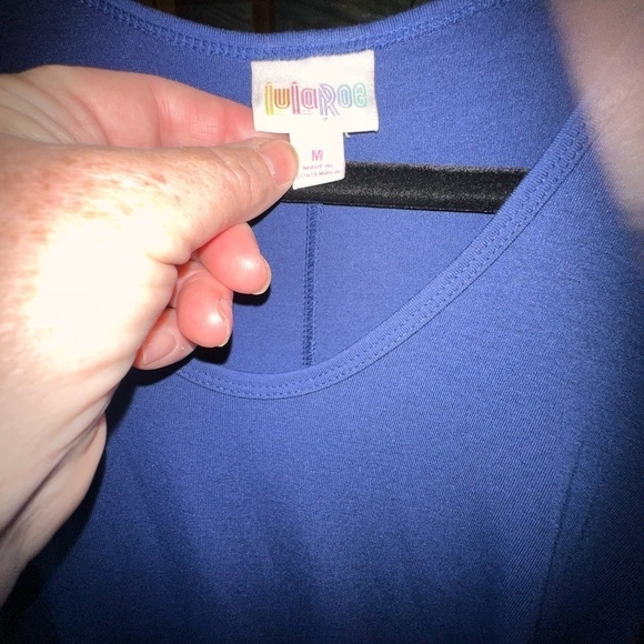 Lularoe Medium royal blue Dani maxi dress. Column style, NWT. Great Summer dress - Picture 3 of 8